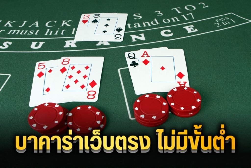 บาคาร่า เว็บตรง ไม่มีขั้นต่ํา